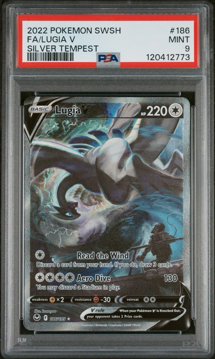 Lugia Pokémon TCG Professional Sports Authenticator (PSA) Grade 9