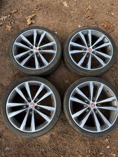 Rueda gris mecanizada R20" Jaguar XF 2016-2020 o F-Pace 2017-2024 OEM de fábrica