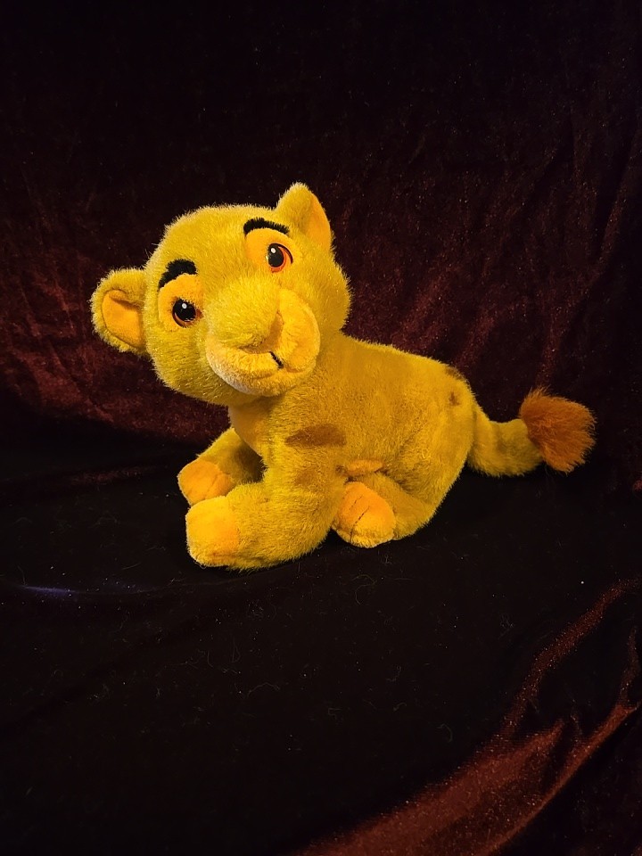 Vintage Disney Lion King Simba Plush Stuffed Animal The Disney Store 8