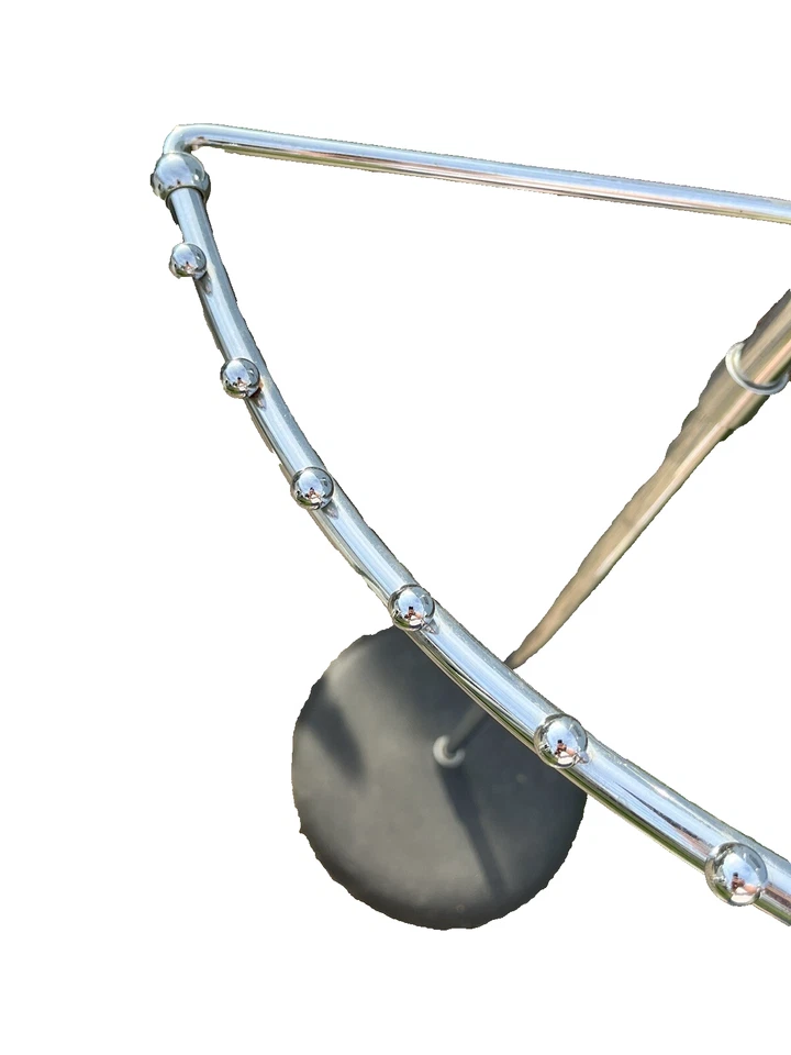 "Estante de exhibición de ropa en espiral de metal de 65"" de alto (29 cuentas en varilla)" Foto 3 de 3