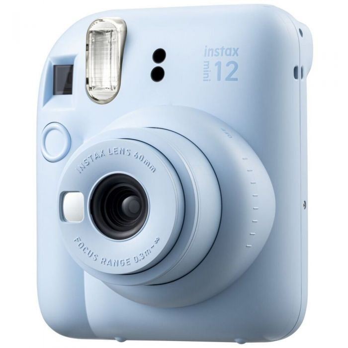 A - Fujifilm Instax Mini 12 Compact Instant Film Camera: Pastel Blue