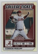 2022 Elite Extra Edition College Tickets Optic Holo Prizm Connor Prielipp 2id