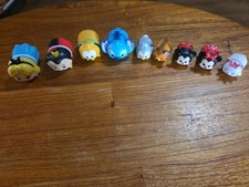 Lot Of 9 Disney Tsum Tsum Vinyl Characters See Pics For Characters Included.