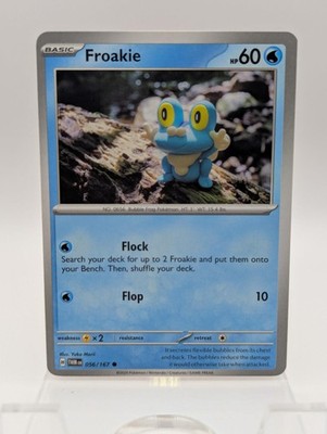 Froakie 056/167 Common Twilight Masquerade Yuki Mori Pokemon NM