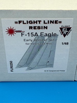 Flight Line Resin FLR0250 F-15 Eagle Early Vertical Stabs (Hasegawa)
