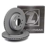 Zimmermann Bremsscheiben Satz Ø 294Mm FüR BMW 3Er E46 323I 325I 328I 320D Hinten