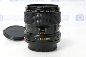Canon Macro FD 50mm f/3.5, New FD Mount