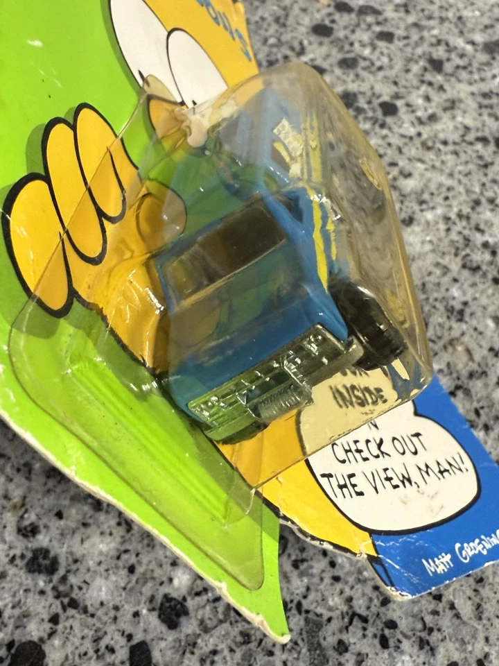 HOT WHEELS THE SIMPSONS FAMILY CAMPER VEHICLE  1990 unopened Free Shipping - Image 4 of 4