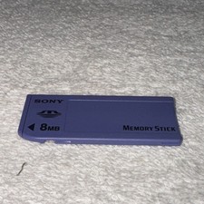 Sony 8MB Memory Stick MSA - 8A 0251S06 UNTESTED