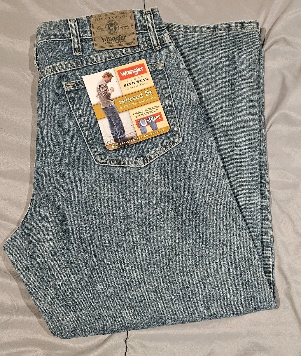 Mens 36x29 Relaxed Fit 5 Star Premium Denim 97601vr