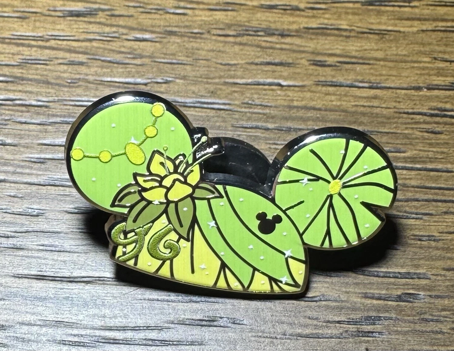 2025 WDW Disney Hidden Mickey Pin Wave B - Ear Hats Tiana