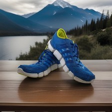 Adidas Climacool Men's Sneakers Running - Bright Blue/Lime Green Size 11.5