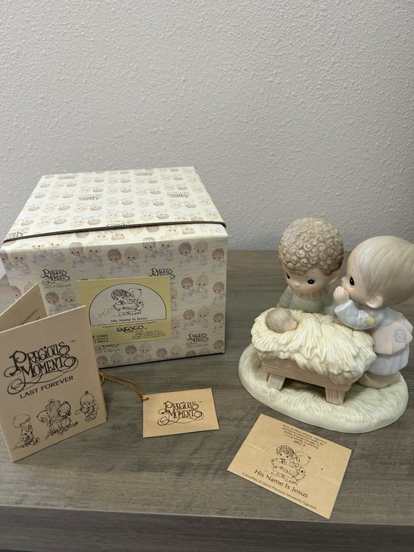 Precious Moments MIB ‘His Name Is Jesus’ 1984 Figurine
