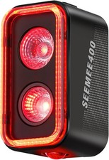 MagicShine SEEMEE 400 Fanale Posteriore Smart per Bicicletta, 400 Lumen, 360°, IPX6, Sensore Freno
