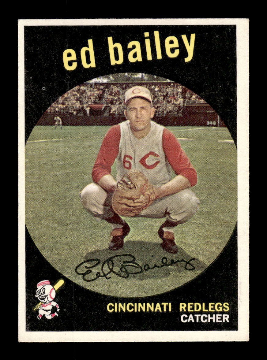 1959 Topps #210b Ed Bailey Cincinnati Redlegs EXMT 10012983