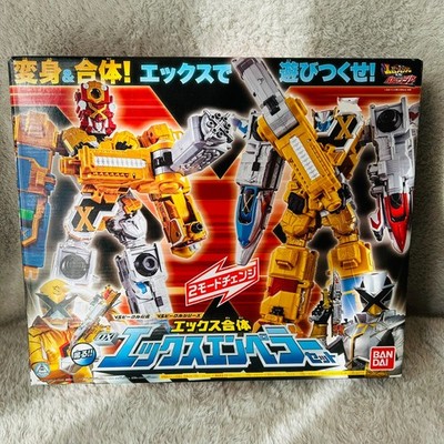 BANDAI DX Megazord Power Rangers Sentai LupinRanger VS PatoRanger X Emperor