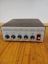 McGohan MS 103 10 watt utility amplifier preamp eq