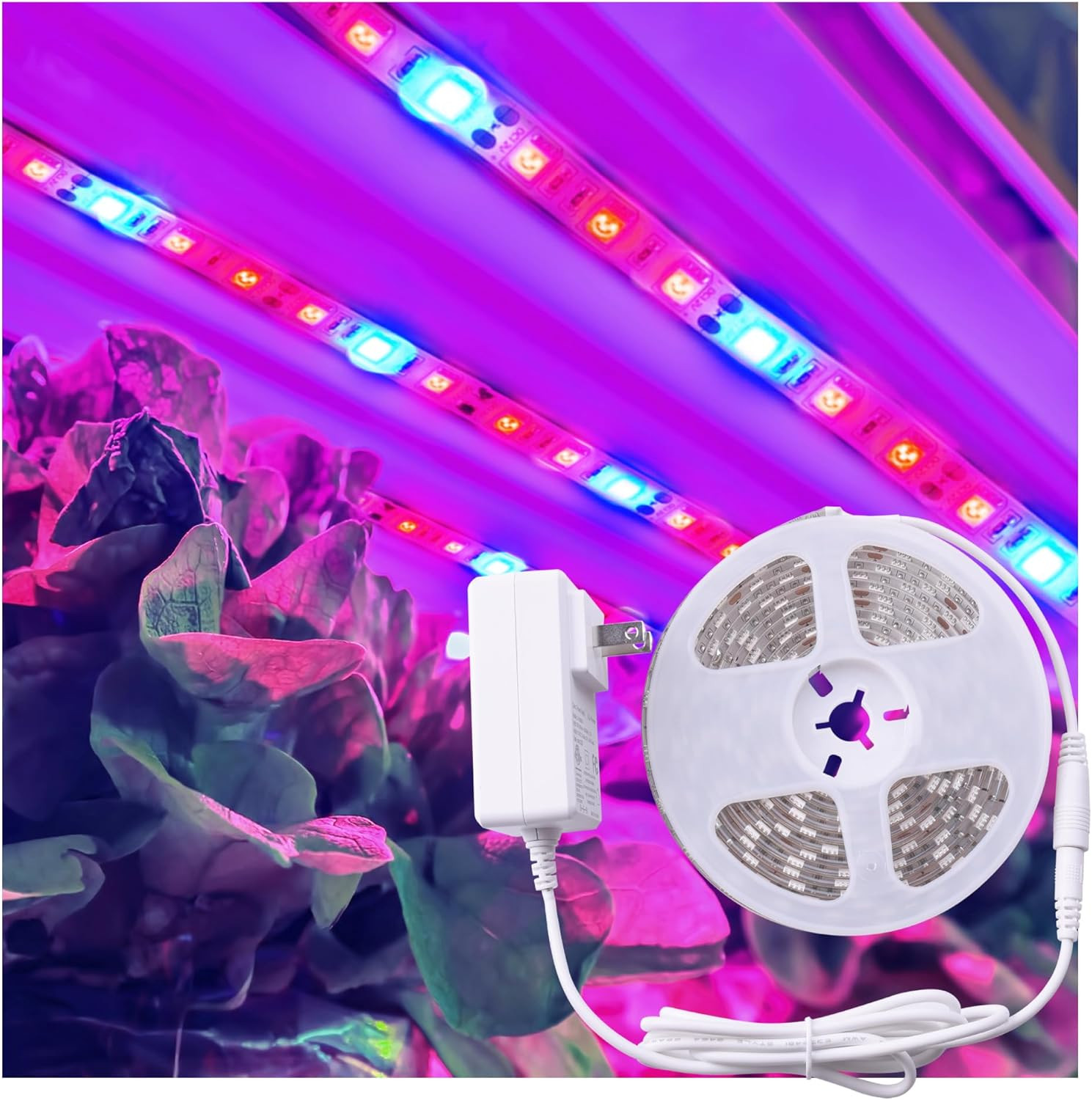 Tape, 11.8 Ft Flexible Strip Kit For Indoor Plants