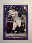 2026 Bowman Paper Aaron Judge #1 Purple Pattern /250
