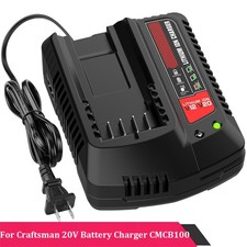 New V20 V12 Fast Charger CMCB100 For CRAFTSMAN 12V/20V MAX Lithium ion Battery