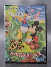 World of Illusion - Sega Megadrive Mega Drive - Complet CIB - NTSC-J JAP JAPAN