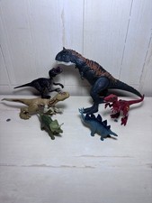 Jurassic World Dinosaur Figures JW Mattel Toys Lot Of 6