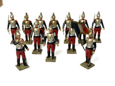 Rare Set C.B.G. Mignot Les Soldats De Plomb- Napoleonic French Cuirassiers 1914