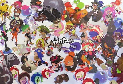 Splatoon B2 Poster Special Illustration Group Image My Nintendo