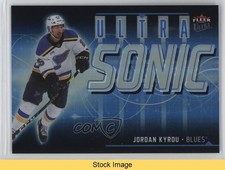 2024-25 Upper Deck Fleer Ultra Ultrasonic Jordan Kyrou #SN-2 READ 1ta3