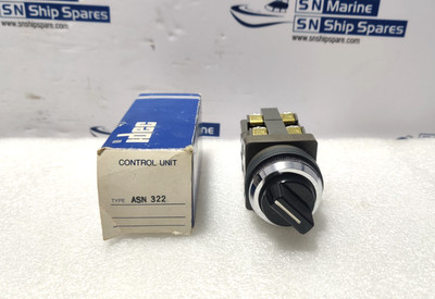 Idec ASN322 Control Unit Selector Switch AC125 5A AC300V 3A