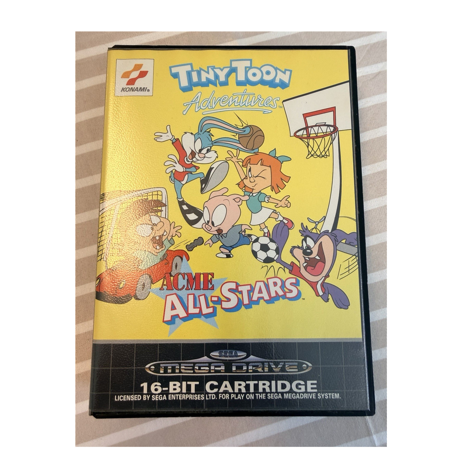 Tiny Toon Adventures ACME All-Stars PAL Mega Drive 1994 Handbuch