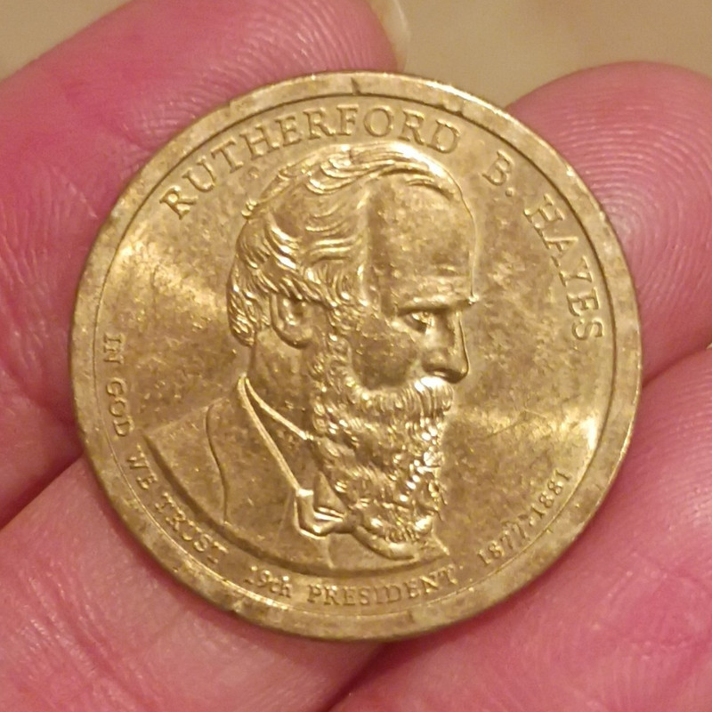 2011-P Rutherford B. Hayes Presidential $1 Coin Business Strike