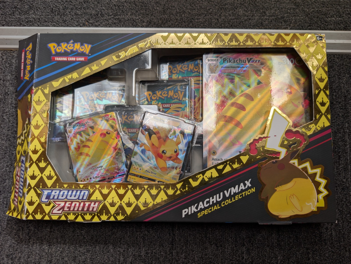 Pokemon TCG Crown Zenith Special Collection Box Pikachu VMax | eBay
