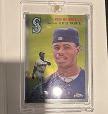 Topps 2023 Chrome Platinum Anniversary Ken Griffey Jr Seattle Mariners #386