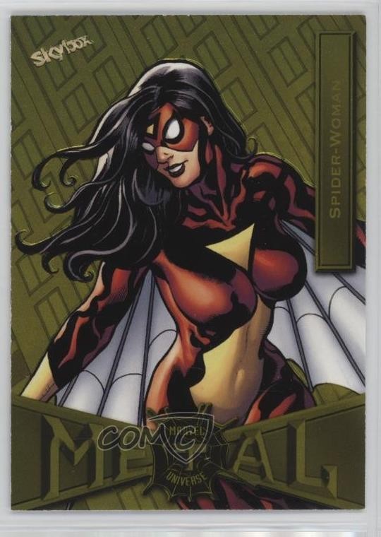 2022 Marvel Metal Universe Spider-Man Yellow Light FX Spider-Woman #87 15ed