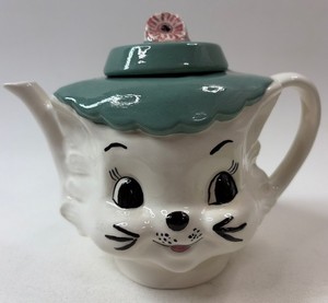 Lefton Cat Teapot for sale | eBay