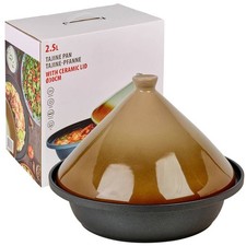 30cm Tajine Pot Induction Hob Slow Cooker Moroccan Stew Casserole Dish Tagine