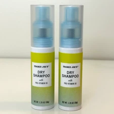 2 X Trader Joe's Dry Shampoo With Pro Vitamin B5 1.35 oz X 2 Full Size