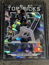 2021 Leaf Metal Draft - Top Picks Frank Mozzicato Silver Crystals Auto RC Royals