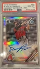 2019 Bowman Chrome Blaze Alexander 1st Bowman Auto Refractor /499 PSA 10 #CPA-BA