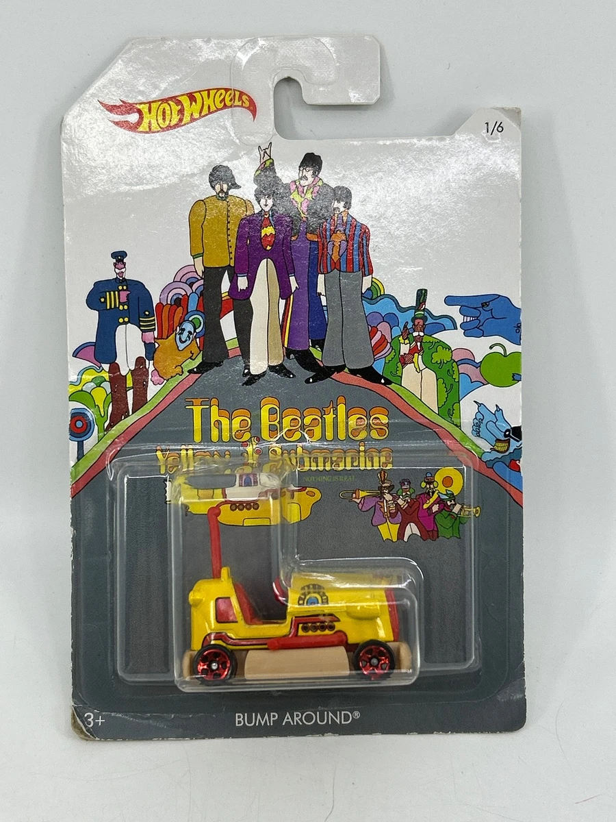 Hot Wheels The Beatles Yellow Submarine Contemporary Diecast Cars