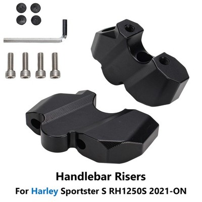Height Up Handlebar Risers Backward Adapter For Harley Sportster S RH1250S 21-ON