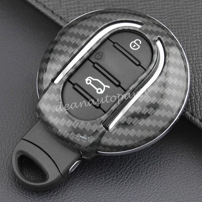 Carbon Fiber Key Cover Case For Mini Cooper Clubman Countryman F54 F55 F56 F57