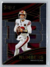 2023 Panini Select #NMB-BPU Brock Purdy Select Numbers
