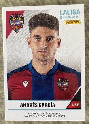 ANDRES GARCIA ROOKIE STICKER LEVANTE 2024-25 ASTON VILLA PANINI