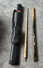 BCE Custom Jimmy weiß 2 Stück Snooker Pool Queue mit Hülle - kostenloser Versand