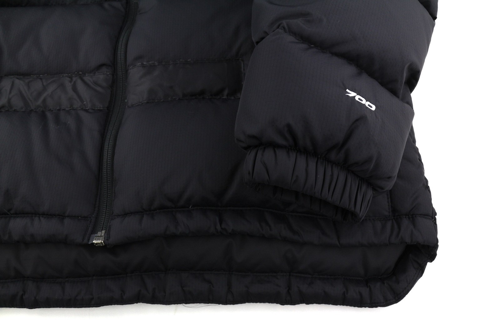 The North Face Diablo Men’s S 700 Down Black Quilted Logo Jacket image 7