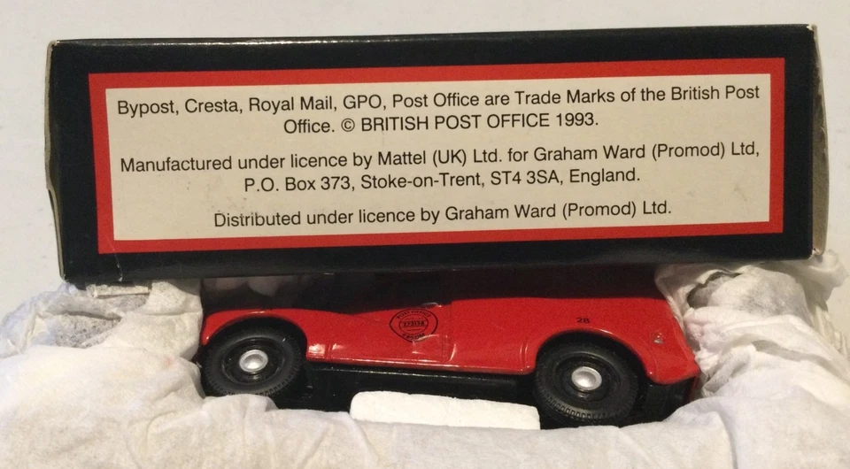 CORGI POV23 MORRIS MINOR 1000 VAN ROYAL MAIL PROMOD GRAHAN WARD BYPOST CRESTA - Image 4 of 4