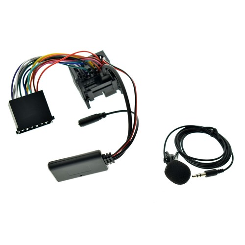 Adaptador de cable de audio AUX IN sin pérdidas Bluetooth 10 pines radio serie 3 para BMW E46 - Imagen 1 de 10