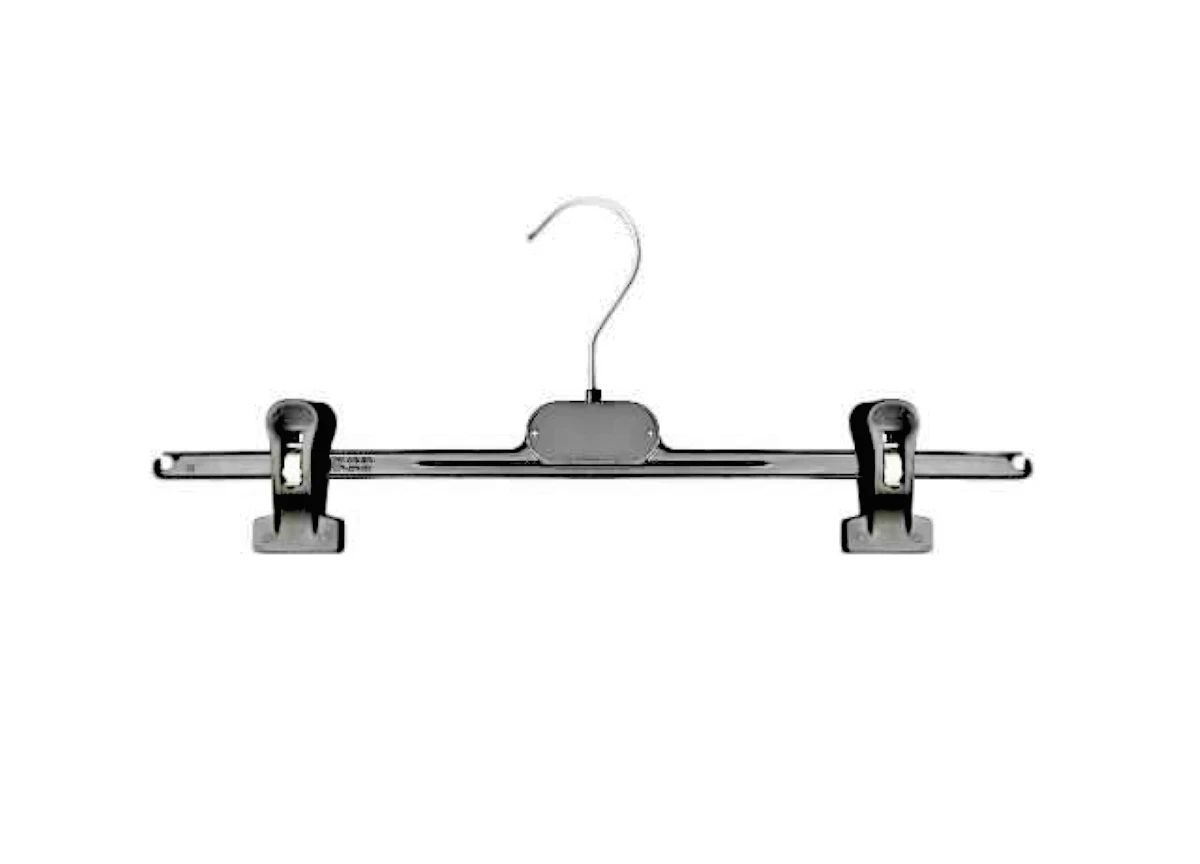 COCOMAYA – 20 Grucce Per Pantaloni In Metallo Oro Rosa, Ganci Girevoli 360° E Clip Regolabili Antiscivolo – Lunghezza 33 Cm - 2